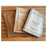 (3) Deere & Mansur Works Repair Catalogs