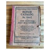 1944 John Deere Dain Repair Catalog
