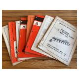 (8) AC Plow Manuals