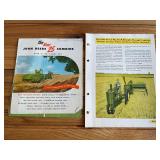 (2) John Deere Combine Sales Literature