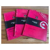 (3) John Deere 650/750, 850/950, 1050 Operators Manuals