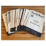 (10) IH Manuals