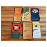 (6) Misc. Pocket Notebooks