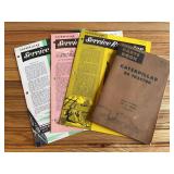 (4) Caterpillar Service Reporters + Manual