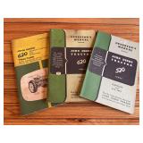 (3) John Deere Tractor Manuals
