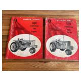(2) IH 706 + 806 Operators Manuals