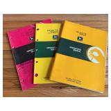(3) John Deere 650/750, 670/770, 850/950 Operators Manuals