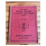 1929 John Deere Special Repairs Catalog