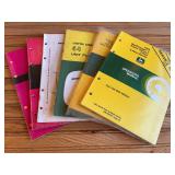 (6) John Deere Manuals