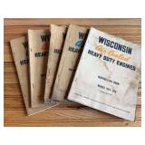 (5) Wisconsin Engine Manuals