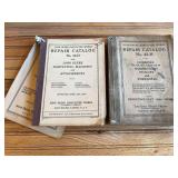 (3) John Deere Harvester Works Catalogs