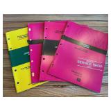 (4) John Deere L&G Manuals