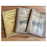 (3) IHC McCormick-Deering Farmall Tractor Manuals