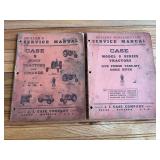 (2) Case S Tractor Manuals