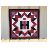 International Harvester Wood Barn Quilt