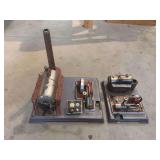 (2) Wilesco Live Steam Model Engines
