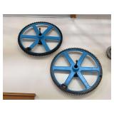 (2) Cast Gears