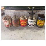 (5) Petroleum Cans