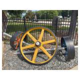 Lot of Cast Gears and Pulleys