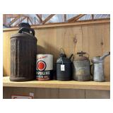 (5) Oil Cans