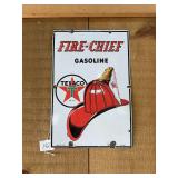 Texaco Firechief Gasoline Sign