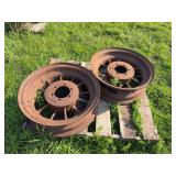 (2) F&H Wheels