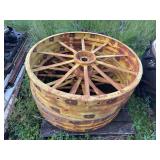 (2) John Deere Steel Wheels