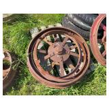 Case Front Steel Wheel