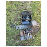 Rumely DoAll Belt Pulley with Starter Setup