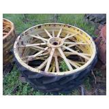 (2) John Deere Steel Wheels