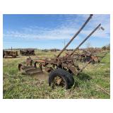 Massey Harris 12” Three Bottom Pull Type Plow