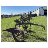 Walking Plow With Steel Wheels & Trip Lift