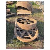 (2) Holt Flywheels