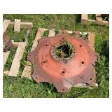 (2) Wheel Centers
