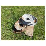 (3) Steel Wheels