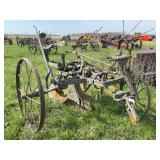 Deering 14” One Bottom Sulky Plow