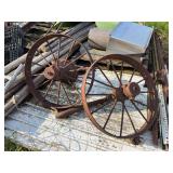 (2) International Implement Wheels