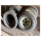 Group of Automotive Tires