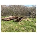 John Deere No. 55 Tandem Disc Harrow, 22 Blade, 91” Working Width.