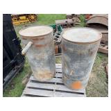 (2) Allis Chalmers Fuel Tanks