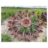 (2) Steel Wheels