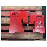 (5) International Harvester 75lbs. Small Handle Suitcase Weights