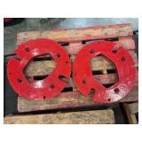 (2) International Harvester Wheel Weights