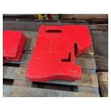 (3) International Harvester 100lbs. Small Handle Suitcase Weights