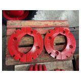(4) International Harvester Two Piece Wheel Weights