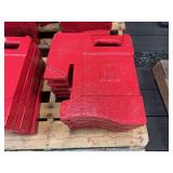 (5) International Harvester 100lbs. Small Handle Suitcase Weights