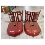 (2) Grilles and Nose Pieces for a 300 or 350 Farmall Tractors