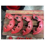 (4) International Harvester Half Wheel Weights