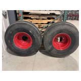 (2) 11.00-16 Firestone Tires and Rims