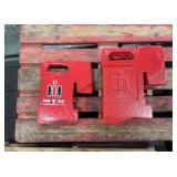 (5) International Harvester 75lbs. Small Handle Suitcase Weights